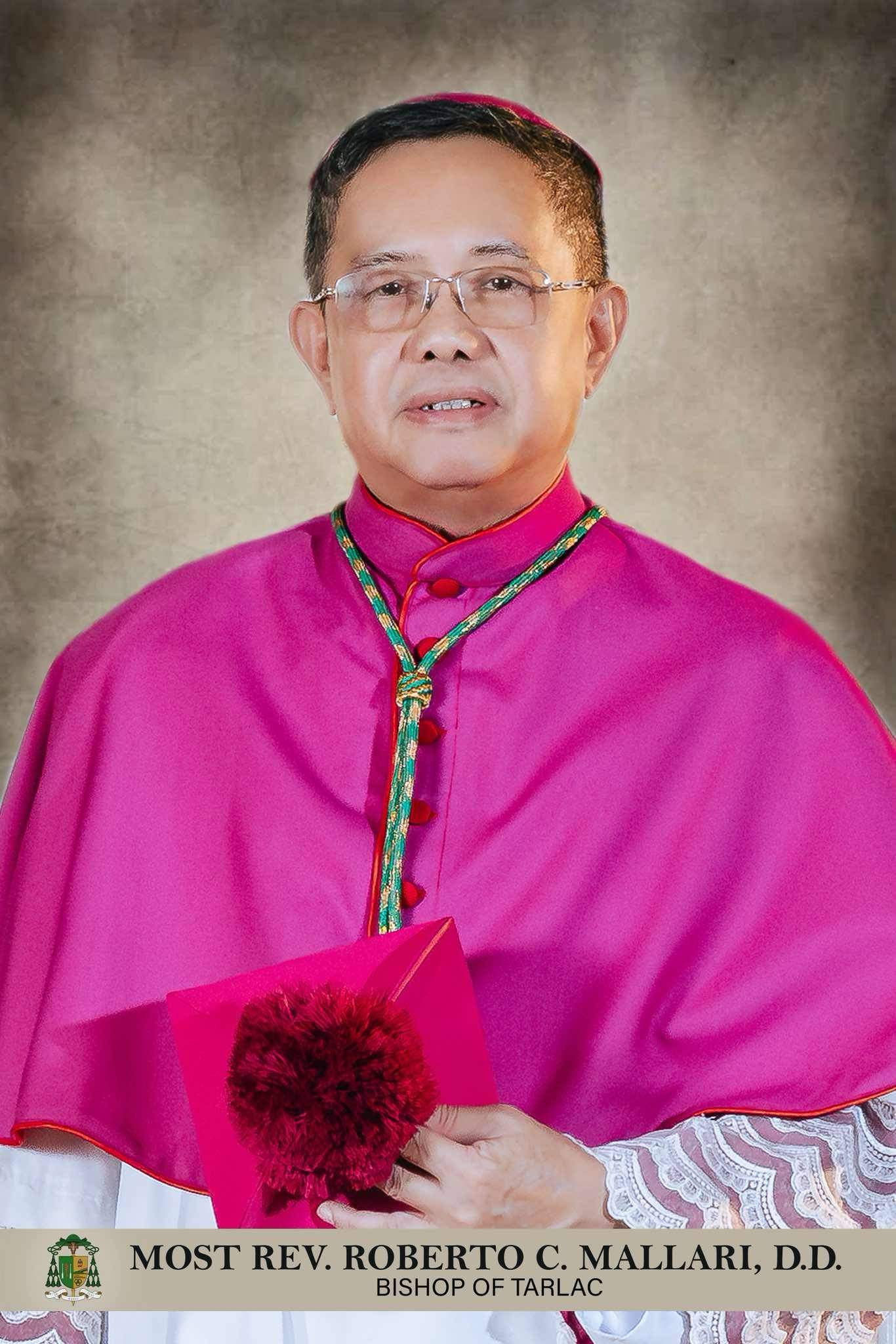 Most Rev. Roberto C. Mallari, D.D. of Diocese of Tarlac
